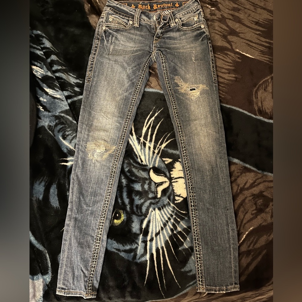 Womens Rock Revival jeans.